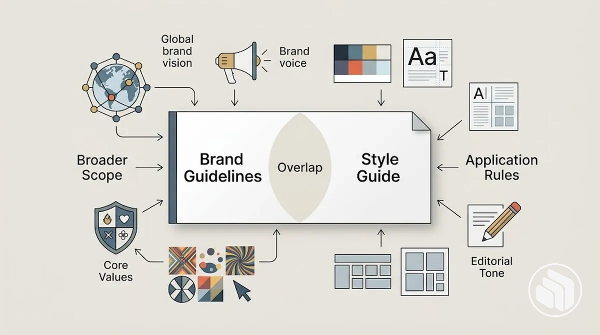 Charte marque guide style difference portee objectif
